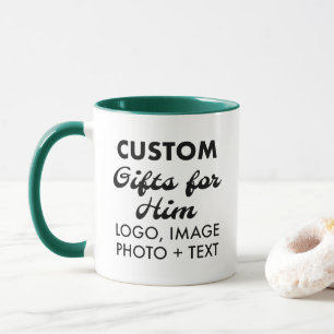 Mug Cadeaux personnalisés pour lui Chasseur Green Comb