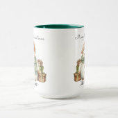 Mug Cadeaux personnalisés Snowman & Noël (Centre)