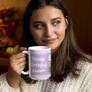 Mug Cadeaux photo personnalisés pour Violet femelle de