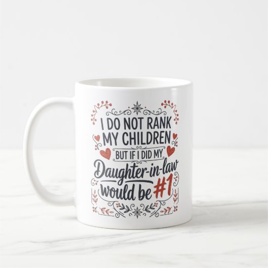 Mug Cadeaux pour belle-fille (Gauche)