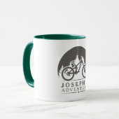 Mug Cadeaux pour cyclistes Personnalisés (Devant gauche)