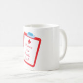 Mug Cadeaux pour le Porte - bloc des infirmières (Devant droit)
