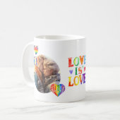 Mug Cadeaux pour les couples gays transgenres LGBTQIA  (Devant gauche)