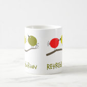 Mug Cadeaux retirés de conception d'oiseaux de Reto de (Centre)