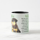 Mug Cadeaux Rottweiler amoureux (Centre)