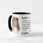 Mug Cadeaux rugueux de colley (Devant gauche)