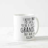Mug Cadeaux sarcastiques pour Grandson cadeaux drôle p (Devant droit)