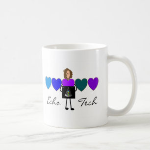 Mug Cadeaux uniques de technicien cardiaque d'écho