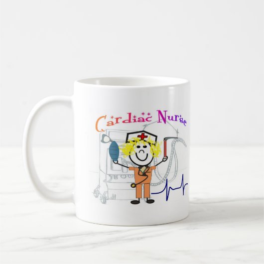 Mug Cadeaux uniques et adorables d'infirmière (Gauche)