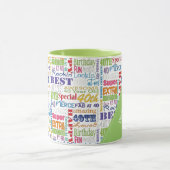 Mug Cadeaux Uniques Et Spéciaux De Fête Du 40E Anniver (Centre)