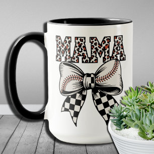 Mug Cadeaux uniques pour Moms Softball Softball Mama C