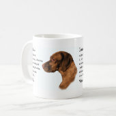 Mug Cadeaux Vizsla Lovers (Devant gauche)
