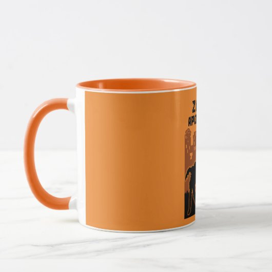 Mug Cadeaux Zombie Apocalypse (Gauche)