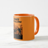 Mug Cadeaux Zombie Apocalypse (Devant droit)
