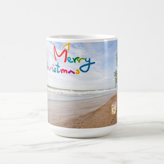 MUG CADENNE DE NOËL PLAGE (Centre)