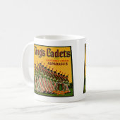 Mug Cadets Asparagus Label du Roi (Devant gauche)