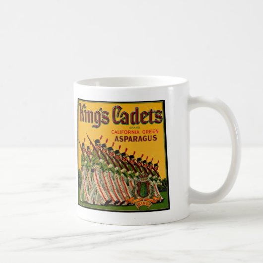 Mug Cadets Asparagus Label du Roi (Droite)