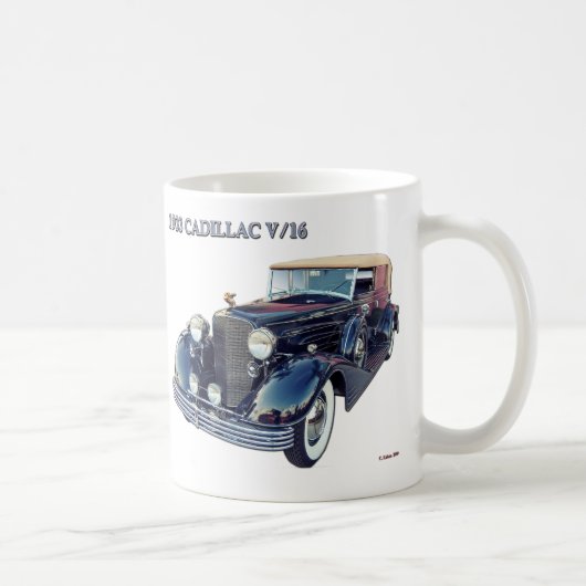 MUG CADILLAC 1933 V/16 #2 (Droite)