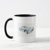 Mug Cadillac 1957 avec la silhouette du conducteur à (Gauche)