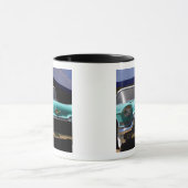 Mug Cadillac vert d'Elvis Presley convertible en (Centre)