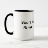 Mug Cadran d'horloge Cardinal rouge (Gauche)