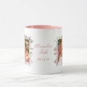 Mug Cadre de feuillage 2 photo (Centre)