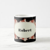 Mug Cadre de Jacquard personnalisable (Centre)