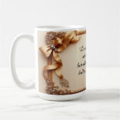 Mug Cadre doré élégant orné (Gauche)