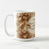 Mug Cadre doré élégant orné (Gauche)
