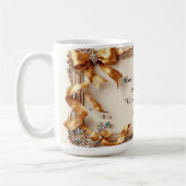 Mug Cadre doré élégant orné (Gauche)
