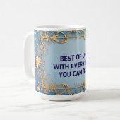 Mug Cadre doré orné (Devant gauche)