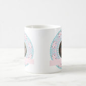 Mug Cadre personnalisé Pastel rose et bleu Mandala (Centre)