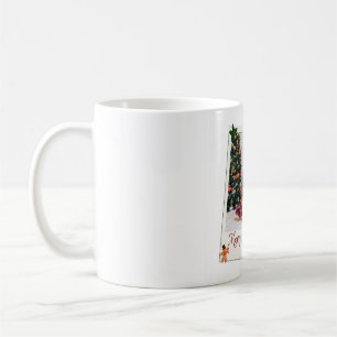 Mug Cadre photo de famille de Noël personnalisé Joye
