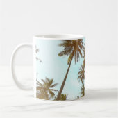 Mug Cadre tropical : Palmiers Abstraits (Gauche)