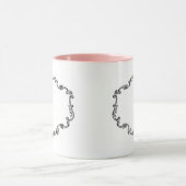 Mug Cadre Vintage Orné (Centre)