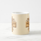 Mug Caducée croisé Infirmière diplômée d'État (Centre)