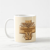 Mug Caducée croisé Infirmière diplômée d'État (Gauche)