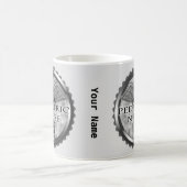Mug Caducée gris Infirmière pédiatrique (Centre)
