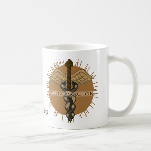 Mug Caduceus Chiropractor (Droite)
