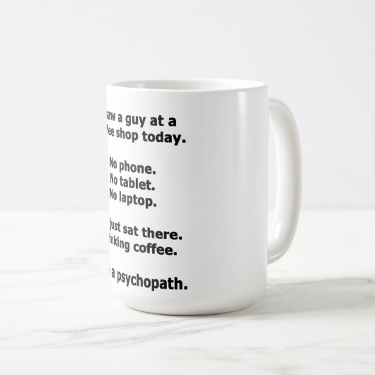 Mug Café (Devant droit)