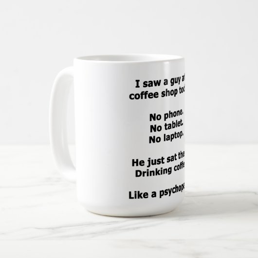 Mug Café (Devant gauche)