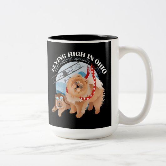 MUG CAFÉ - 2 TONE NOIR W/2025 LOGO (Droit)