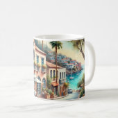 Mug Café à Avalon Catalina Island Californie (Devant droit)