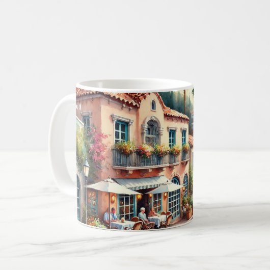 Mug Café à Avalon Catalina Island Californie (Devant gauche)