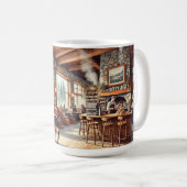 Mug Café à Banff Canada (Devant droit)