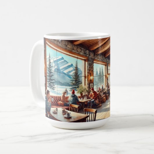 Mug Café à Banff Canada (Devant gauche)