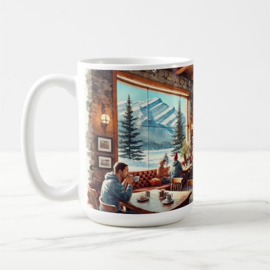 Mug Café à Banff Canada (Gauche)