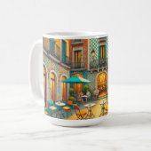 Mug Café à Barcelone Espagne (Devant gauche)