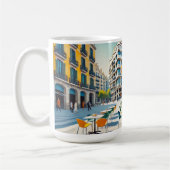 Mug Café à Barcelone Espagne (Gauche)