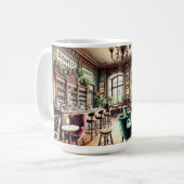 Mug Café à Budapest Hongrie (Devant gauche)